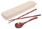 MAGICLULU Reutilizable de Cucharas y Palillos con Estuche Portátil para Picnic y Camping
