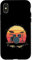 Batteria Batteria Banda Batteria Retro Vintage Custodia per iPhone X/XS