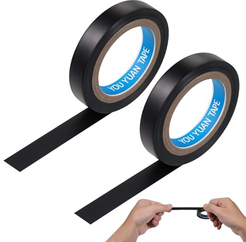 EupHHonycs 2 Rollen Tennis Griffband Anti-Rutsch Griffband Tennisschläger Selbstklebend für Tennisschläger, Overgrip Geeignet für Badminton, Tennis, Squash, 20m