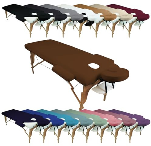 Vivezen - Kit Complet de Housses pour Table de Massage - Éponge- Plusieurs Coloris