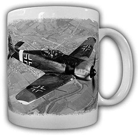 FW-190 Flugzeug Luftwaffe Militär Stuka Sturzkampf Bomber Tasse Becher #20961