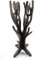 'Schmuckbaum/Aufbewahrung von Schmuck aus Holz Finish schwarz Vintage 