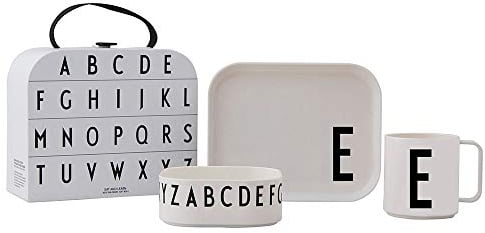 Design Letters Tritan Suitcase | Personalisierte Geschenke Baby | Geschenke zur Einschulung, Einschulung Geschenk, Taufgeschenke | Trinkbecher Kinder, Kinderteller, Baby Schüssel | Kindergeschirr | E