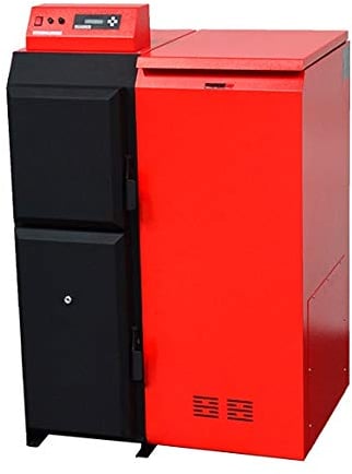 ThermoFlux Pelletkessel | Pelling 50 ECO | 47 kW | 185kg Behälter rechts