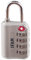 IFAM Candado TSA de Combinación TrypLock 4W, Color Gris, Máxima Seguridad, Suavidad de Rodillos, Con Clave y Más de 10.000 Combinaciones, Ideal Maletas, Bolsas, Maletines y Equipajes