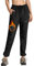 MOCOLY Damen Trekkinghose Thermo Skihose Winter Fleece Gefütterte Softshell Wanderhose Wasserdicht Warm Outdoor Hose Schneehose Langlaufhose Jagdhose Funktionshose Arbeitshose Schwarz XXL