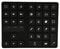 Zeichentastatur, 35 Tasten, Einhändige, Ergonomische, Kabellose Tastatur für Procreate Keyboard Digital Artists, Tastatur für Zeichen Shortcut Grafiktablett