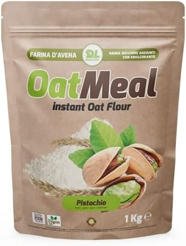 Farina d' Avena Istantanea OatMeal Instant Gusto Pistacchio - 1 kg -