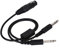Airbus zu Ga Adapter Airbus XLR zu Ga Headset Adapter Schwarz ABS Metall für Airbus XLR zu Ga Dual Plug 5 Pin Headset Adapterkabel Aviation Kopfhörerkabel