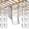 ACXFOND 30Pcs 2x6 Joist Hangers for Wood, 18 Gauge Galvanizing Face Mount Joist Hangers, Joist Hanger 2x6 Hurricane Ties Brackets for Rafters for Floor Deck, Ceiling Joists, Wood, Roofs
