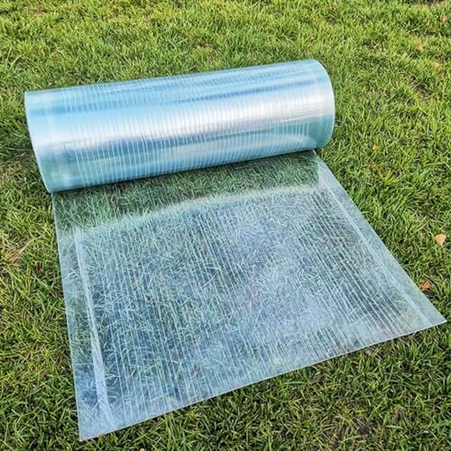 Placas de Policarbonato Planchas Resistentes a los Rayos UV para Tejados,Marquesinas Exterior para Invernadero,Toldo Cubierta en Jardín,Fácil de doblar y cortar,Personalizable (0.5 * 6m)