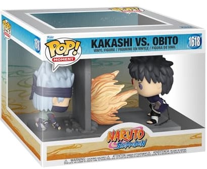 Funko Pop! Moment: Naruto - Kakashi Hatake Vs Obito - Naruto Shippuden - Vinyl-Sammelfigur - Geschenkidee - Offizielle Handelswaren - Spielzeug Für Kinder und Erwachsene - Anime Fans