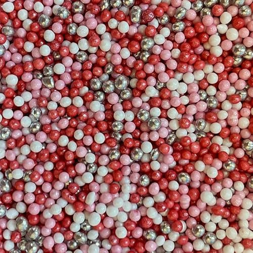 Purple Cupcakes Sprinkles - Sweetheart 2mm - Cake and Cupcake Sprinkles for Birthdays, Weddings and all occassions