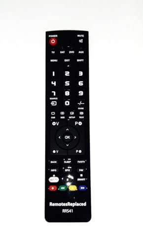 RemotesReplaced Fernbedienung kompatibel mit Philips PICOPIX PPX3414