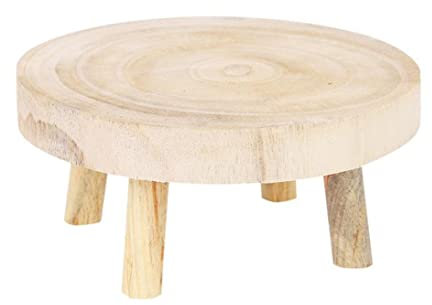 Stand de Maceta de Plantas, Taburete de Plantas de Madera de Madera Soporte para macetas de macetas de macetas de Interior de Soporte de Planta en Maceta
