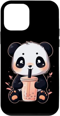 Hülle für iPhone 12 mini Panda Bär Boba Tea Bubble Tea Anime Kawaii