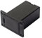 New 1pc 9V Battery Black Holder For Case Box Compartment Cover Guitar Bass Picku