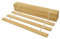 PROSBUD Lattenrost Rolllattenrost Rollrost Bettrost Aus Holz 90x200 cm Kiefernholz Holzlatten 17 Leisten Naturfarbe 120 kg Belastbar Robust Stabil