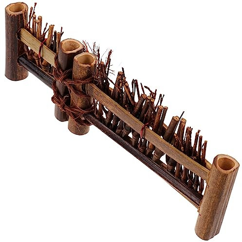 YARNOW kleine Zaunblende Gartenzaun Gitter im Freien Anlage Kleiner Zaun wohnzimmerdeko Bonsai Dekoration Hausdekoration kleines Zaundekor Micro Landscape Decor Bastelzubehör Kupfer Brown