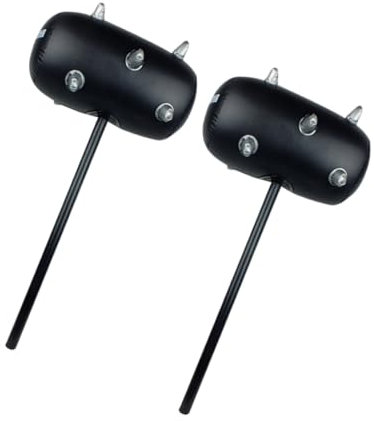 GALPADA 2pcs Inflatable Hammer Pvc Toy for Children Large Size Pool Accessory Summer Outdoor Water Play