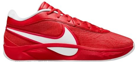 Giannis Freak 6 Basketball Shoes (FJ7792-003, Black/University Red), University Red/White, 10 UK