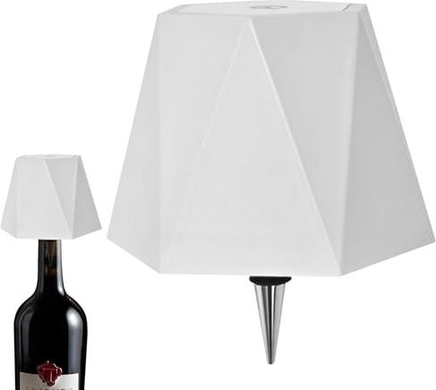 lyanny Lampada Bottiglia di Vino - Paralume LED a 3 Colori Senza Filo - Luce Tappo per Bottiglia di Liquore Senza Cavo - Per Illuminazione Decorativa Camera da Comodino Cucina Sala da