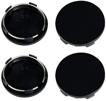 GENGYUHAN 4 Pièces Voiture Centres de Roue pour Citroen e-C3 Aircross 2024-2026, Cache-Moyeux Enjoliveurs de Roue Coiffe de Moyeu Cache Central Protection Jante de Voiture,65mm