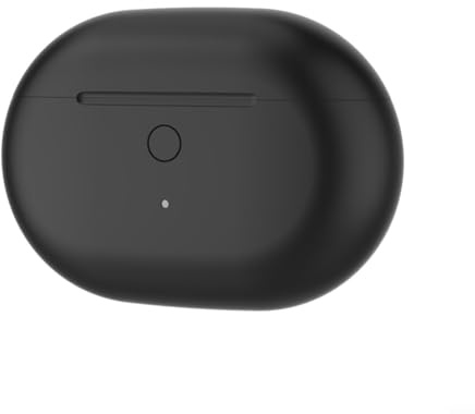 NiuLumea for Replacement Charging Case for Beats Studio Buds, 660mAh Extended for battery with LED Status Light, Safe Overcharge for Protection, Portable Power Box for iPhone and, Black(Studio Buds)