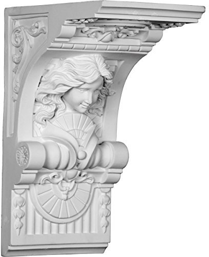 ekena Millwork cor08 X 06 X 12HE 20,3 cm W x 15,2 cm D x 30,5 cm H Hestia Corbel