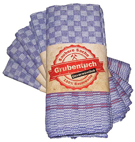 Klartext Das unverwüstliche Grubentuch – stark, saugfähig und Ruhrpott-Kult! 100% Baumwolle