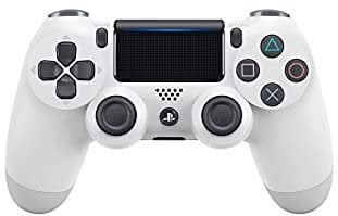 Sony PlayStation DualShock 4 Controller - Glacier White (Renewed)