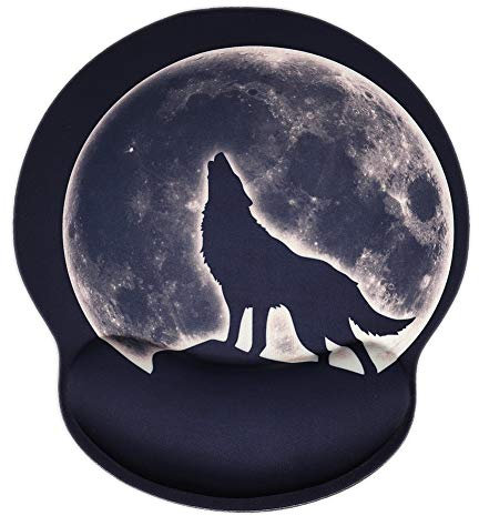 AOKSUNOVA Tapis de Souris Repose-Poignet Ergonomique Mouse Pad pour Ordinateur Portable Bureau Office Game