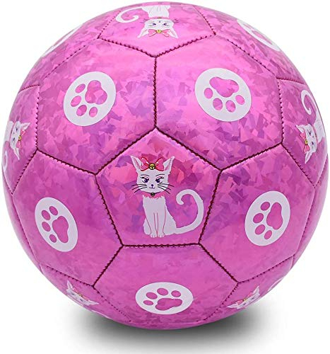 Champhox Kinder Größe 3 Fußball Ball mit Pumpe, Kinder-Sportball, Kleinkinder, Freizeitball für drinnen und draußen, Ball für Kinder, Kleinkinder, Mädchen, Jungen