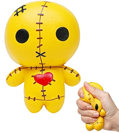 Anboor Squishies Puppe Geisterpuppe Chucky Langsam Steigend Squeeze Spielzeug Slow Rising Antistress Squishies Spielzeug Kawaii f¨¹r Kinder Erwachsene