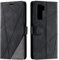 Vankii Cover per Huawei Nova 7 Se/P40 Lite 5G, Flip Caso Libro Premium Portafoglio Custodia in Pelle PU Magnetica,Custodia Pelle Sintetica TPU Silicone Antiurto,Funzione Supporto Slot Schede (Nero)