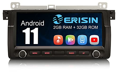 Android 11 Octa Core 2+32GB Autoradio Navi für BMW 3er E46 320 M3 Rover 75 MG ZT Sat NAV DAB+Radio Carplay Android Auto Bluetooth WiFi SWC Handsfree DVB-T2 GPS DSP