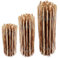 20m Aquagart Staketenzaun 120cm hoch Lattenabstand 4-6cm Gartenzaun Kastanienzaun aus Haselnuss Langlebiger Holzzaun Holz Zaun mit doppelter Drahtumspannung Rollzaun