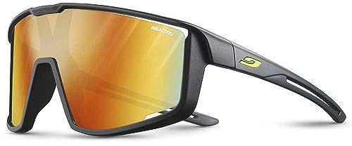 Julbo Unisex Fury S Sonnenbrille, schwarz/grau, One Size