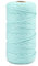 jijAcraft 3MM Macrame Cord, 100M/328ft Light Blue Cotton String Twine for Crafts, Graden String Cotton Rope for DIY Crafts Wall Hanging Plant Hanger Knitting Bundling Wrapping