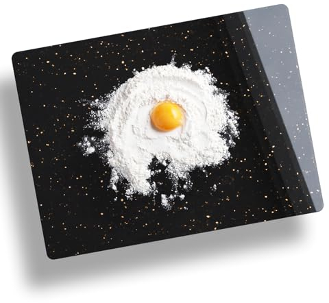 DACHUN Planche à découper en granit noir naturel pour cuisine, 30,5 x 40,6 cm, avec pieds antidérapants, pour pâte à gâteau, chocolat, pierre marbrée