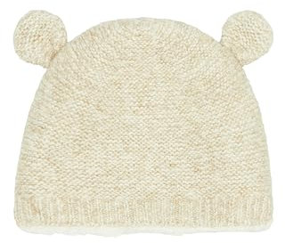 s.Oliver Kuschelige Mütze mit Teddyplüsch und Öhrchen