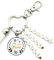Cadeau Mamie, porte clés Super Mamie personnalisé avec prénoms perles alphabets bijoux de sac prénom