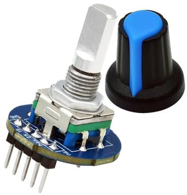 Rotary Encoder Module Brick Sensor Development Round Rotating Potentiometer Knob Cap EC11
