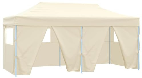 Partyzelt, faltbar, 3 x 6 m, 4 Wände aus Stahl
