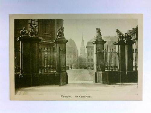 Postkarte: Dresden - Am Cosel-Palais