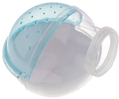 Sharplace Cage Sauna Toilette de Salle de Bain pour Hamster Mouse Animal, Bleu