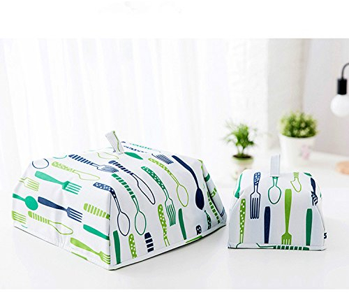2PCS Food Cover - Portable Thermal Pop-Up Food Cover Domes, Collapsible Food Tent
