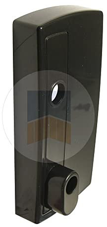 Enjoliveur composite pour serrure en applique - Noir Ral 9005