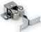 Double Twin Roller Door Catches zinc Plated latches for Cupboard & Wardrobe (Pack of 2)