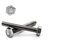 50 Stück Sechskant Schrauben M6x25 mm - DIN 933 - A2 Edelstahl - Vollgewinde - V2A – Sechskantschrauben (50, M6x25 mm)